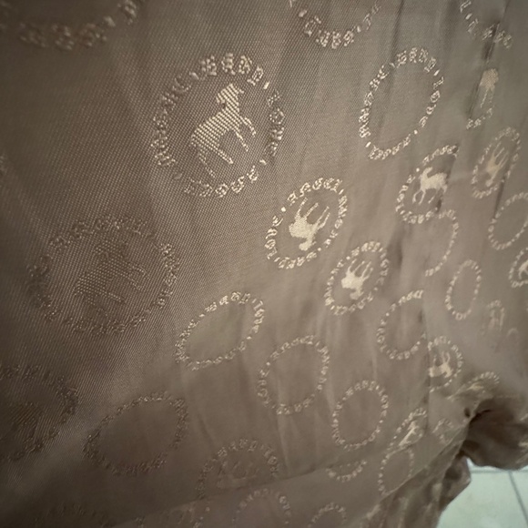 L.A.M.B. Gwen Stefani Balmacaan Camel long wool jacket - Picture 10 of 10